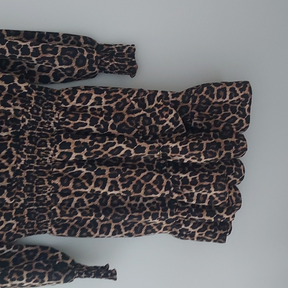 Michael Kors Women’s Julia Animal Print Dress,Size med Ret.$155  My Listing$40 - Picture 2 of 6